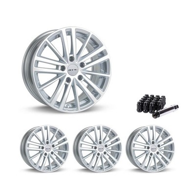 5x114.3 Set of 4 17'' Rims Silver Alloy Wheel fits 2024-25 Subaru Crosstrek, OEK8