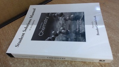			Student Solutions Manual To Accompany Chemistry, Chang, Mcgraw Hi		