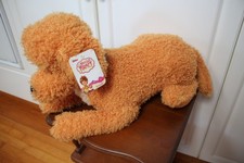 Disney Junior Fancy Nancy Frenchy 23" Plush Poodle Dog Orange Stuff Animal NWT