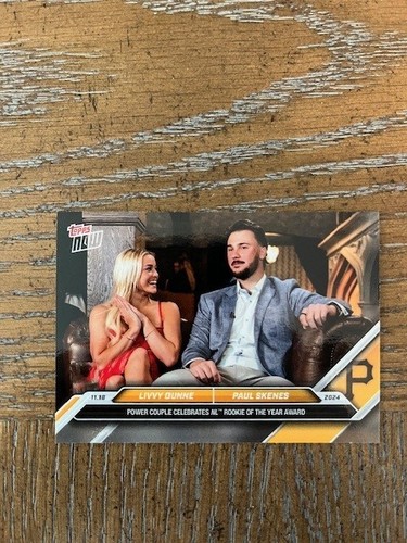 2024 Topps Now TN-LDPS LIVVY DUNNE / Paul Skenes