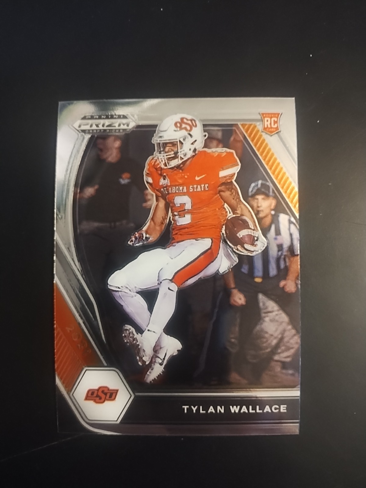 Tylan Wallace 2021 Prizm Draft Picks #126 Rookie Card Oklahoma State Cowboys