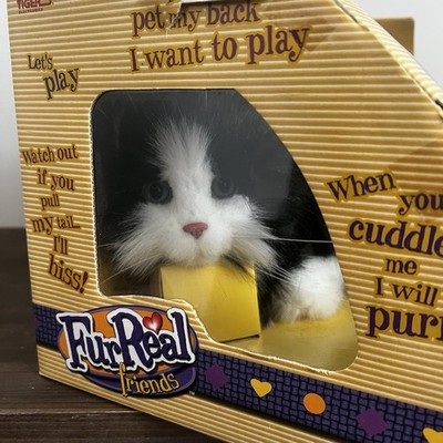 Fur Real Friends Vintage In Box Black And White Cat 66496 Tiger Electronics