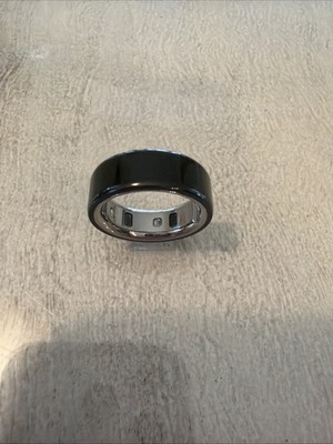 Oura Ring Gen 4 Black Smart Ring, Size 9