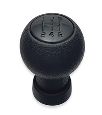 Pomello Cambio 5 marce Compatibile con Suzuki Swift Alto Fiat Sedici Nero Lucido