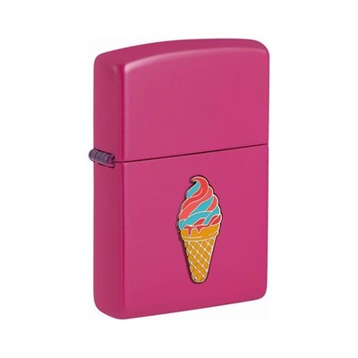 Zippo Benzin-Feuerzeug Frequency Emblem Ice Cream, unbefüllt 2008119