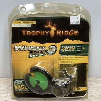 Trophy Ridge Archery Kill Shot Medium Whisker Biscuit Bow Arrow Rest RH/LH