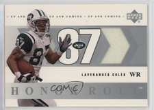 2002 Upper Deck Honor Roll Up and Coming Laveranues Coles #UC-LC j4h