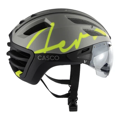 Fahrradhelm Casco SPEEDairo mit Vautron Visier Aero Firefly L 59 bis 62 cm - Bild 1 von 4