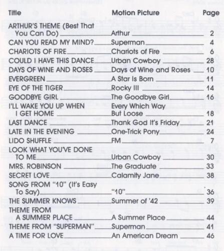 "Here's to Hollywood" Melody & Chord Song Book, NEW, FREE POSTAGE - Picture 2 of 4
