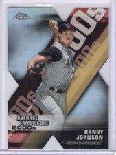 2020 Topps Chrome Decade of Dominance #DOD-9 Randy Johnson Arizona Diamondbacks