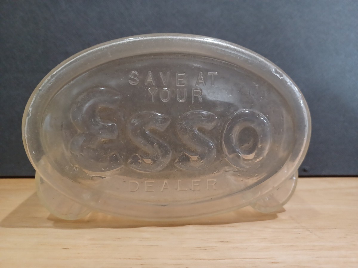 Vintage Plastic Esso Coin Bank | eBay