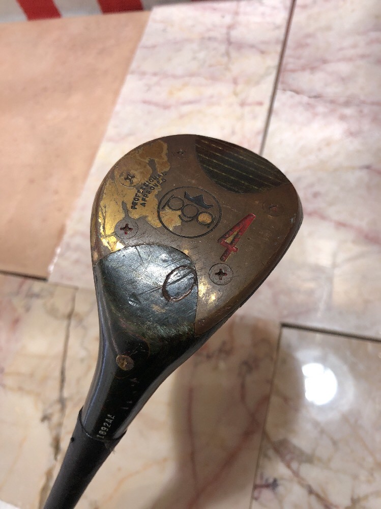 SAOLA MacGregor Tourney Tommy Armour 4 Legno Driver Rifinito con Calzino Ben Hogan