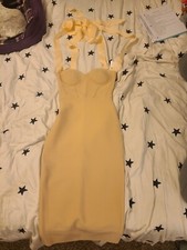 NWT. Windsor. Size Small. Nude, Below-the-knee, Bodycon Dress.