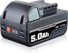 5.0Ah 18V M-18 Battery Replacement for Milwaukee M-18 Lithium Battery