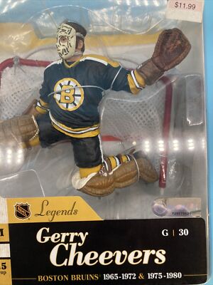McFarlane NHL Legends Gerry Cheevers Figure New | eBay