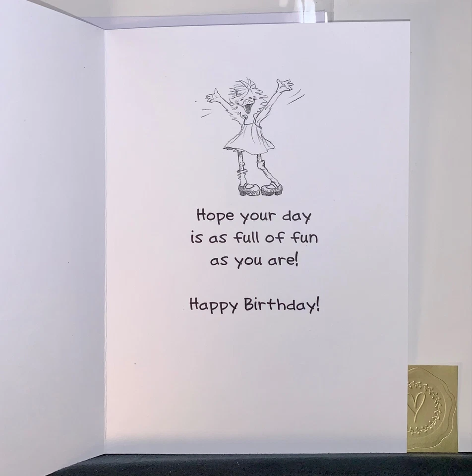 Happy Birthday Card! Suzy’s Zoo Go Birthday Girl! Full of Fun! - Image 2 of 2