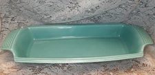 Hoenig of California Turquoise 16.5" Rectangular Dish 752 Serving Side Bread 