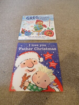 Children's 2 x Christmas Paperback Books (8)