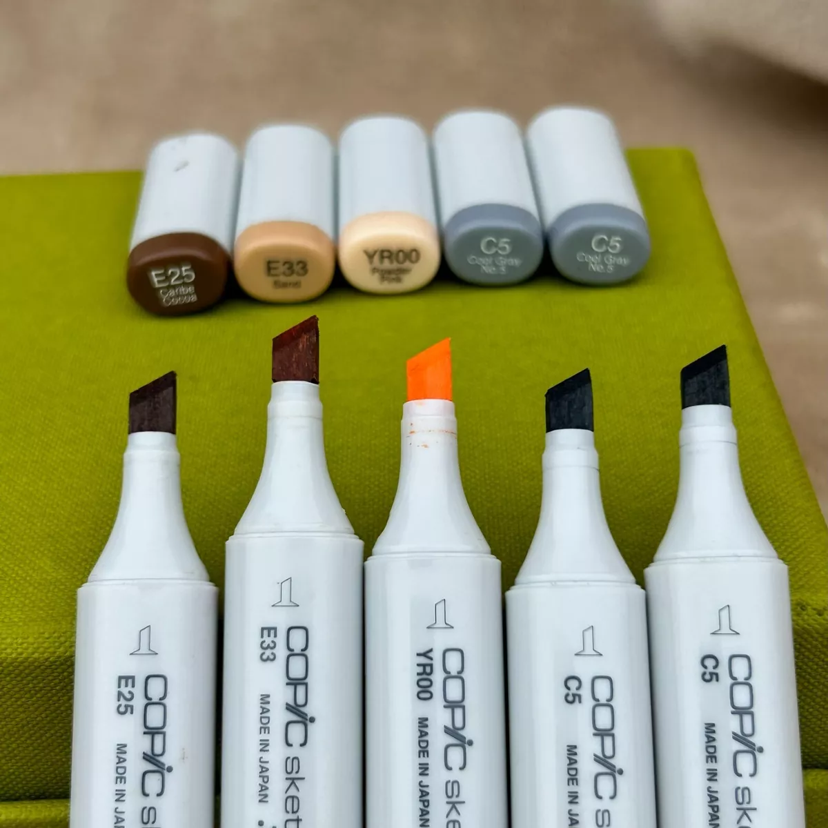 Copic Marker Skin Tone Set of 5