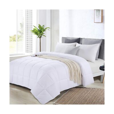 HOMBYS Oversized King Comforter 120x98 Lightweight Down Alternative Comforter...