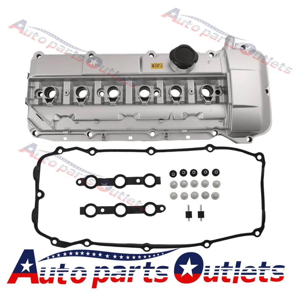 Nuevo kit de cubierta y junta de válvula para BMW 2003-2006 X3 X5 Z4 325i 330i 525i aluminio Foto 3 de 4