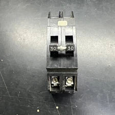 ZINSCO SYLVANIA CHALLENGER GTE Q230 2 Pole 30 AMP Type Q QC Circuit Breaker