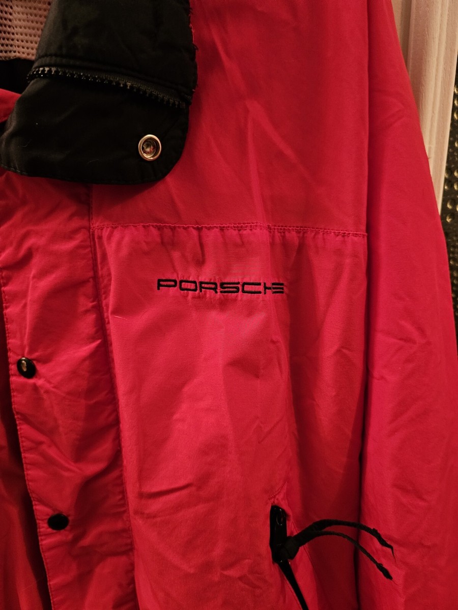 Vintage Porsche Driving Jacket/Crown Of Vernon California-Size XL