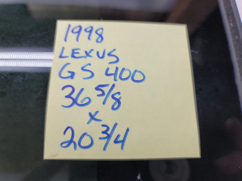 Lexus GS 400 Sunroof Glass Moonroof Factory 1998 1999 2000 2001 2002-2005 2401 - Image 3 of 4