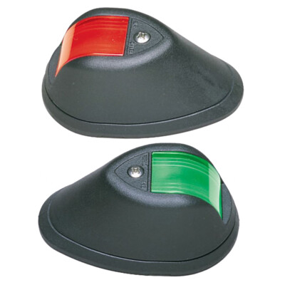 PERKO VERTICAL MOUNT SIDE LIGHTS 12V-BLACK
