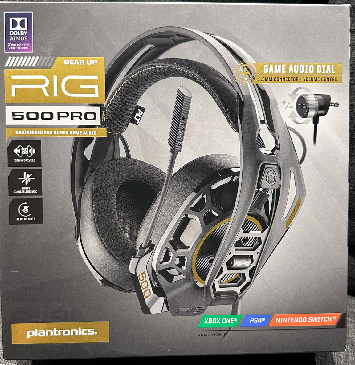 Plantronics RIG 500 PRO HC Gaming Headset For Xbox Playstation