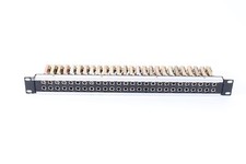 Switchcraft 52x M641/3-2 and JJ-042 Modules W/ Rack Mount 1/4 Panel