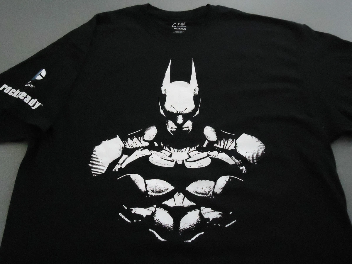 Batman Arkham Knight XL T Shirt NEW Graphic Tee 100 Cotton Preshrunk