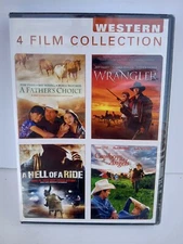 Western 4 Film Collection DVD 2012 New Sealed GT Media Peter Strauss Jeff Fahey 