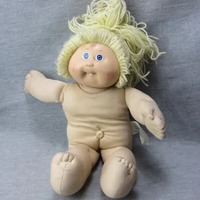 Vintage Cabbage Patch Doll Toothy Dimples OK Factory 16 in