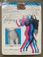 Vintage Belle Sharmeer Image Surfside Style 635 Tall Nylon Pantyhose Demi Toe