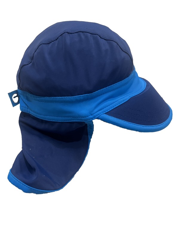 Child  Baby Boys Beach Sun UPF 50 UV  Hat Blue 0-12 Months Small