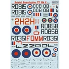 Decal for airplane 1:72 Beaufighter Mk.X Waterslide decals Print Scale 72-416