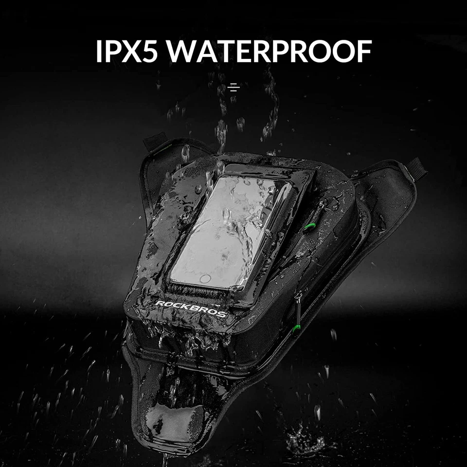 ROCKBROS Tankrucksack Motorrad Touchscreen Handytasche Schultertasche Wasserfest - Bild 3 von 4