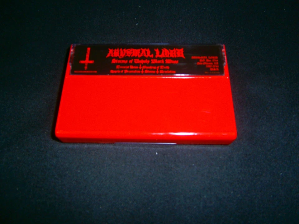 ABYSMAL LORD - Storms of Unholy Black Mass. Tape - Image 4 of 4