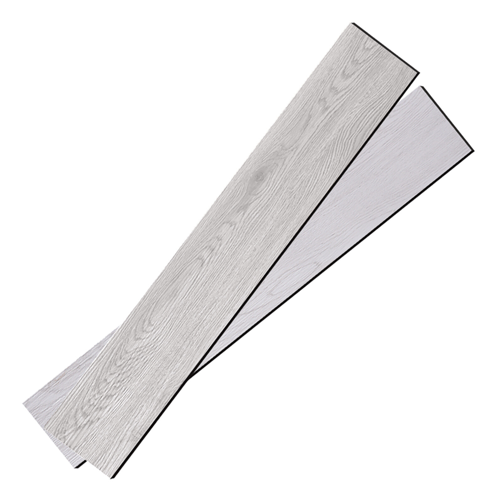 5 m² Floor Planks Tiles Grey White Oak Self Adhesive Wood Effect Vinyl