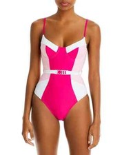 Solid & Striped Spencer Color Block One Piece Swimsuit Small ymy0823 NO BELT
