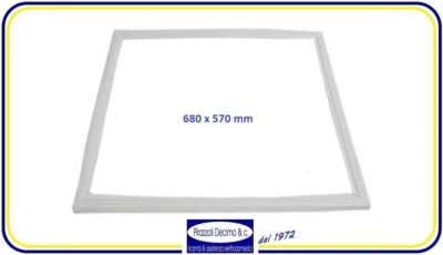 GUARNIZIONE PORTA CONGELATORE FRIGO 680x570mm ELECTROLUX REX AEG ZOPPAS ZANUSSI