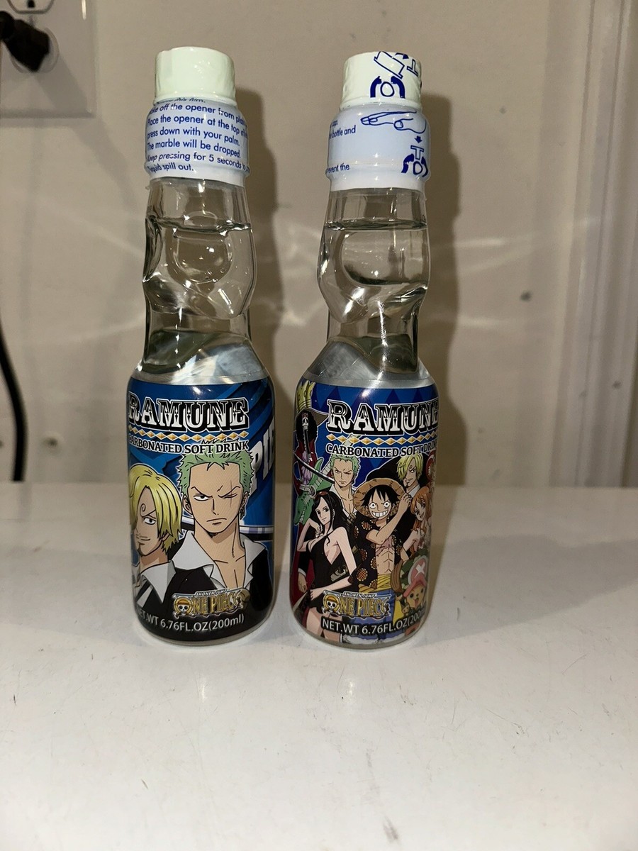 Ramune Japanese Soda One Piece Collaboration X2 ( ONLY FOR DISPLAY