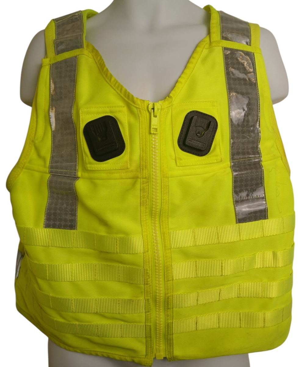 Molle Tactical Vest Utility Hi Viz Vis Security Police Yaffy 982