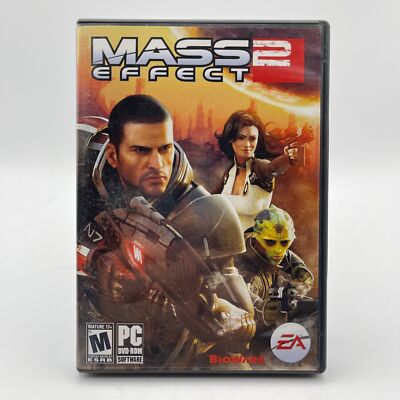 Mass Effect 2 Bioware, PC CD-Rom, Video Game, EA Games 2010
