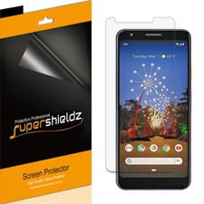 6X Supershieldz Clear Screen Protector Saver for Google Pixel 3a XL