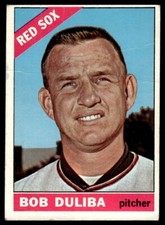 1966 Topps Bob Duliba Boston Red Sox #53