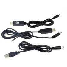USB Stromkabel Kabel auf DC Hohlstecker Steck...