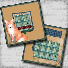 Camp Visitor NPM - 2 Premade Scrapbook Pages - EZ Layout 6029