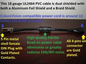 28.5 watt ColecoVision compatible power supply (The best quality level VI PS)